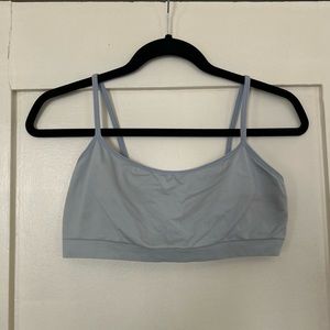 GapBody Seamless Bralette in Light Blue.